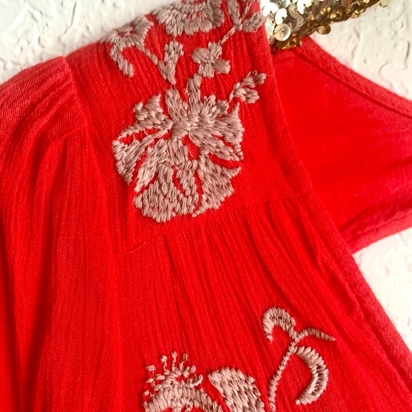 Free People Red Dress size small - Picture 7 of 11